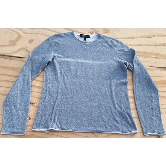 Rag & Bone Women's Merino Wool Pullover‎ Longsleeve Sweater Size Medium , Gray - Picture 1 of 7
